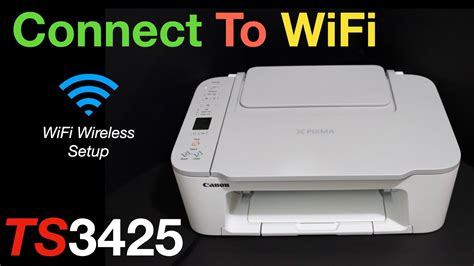hooking up canon printer to wifi